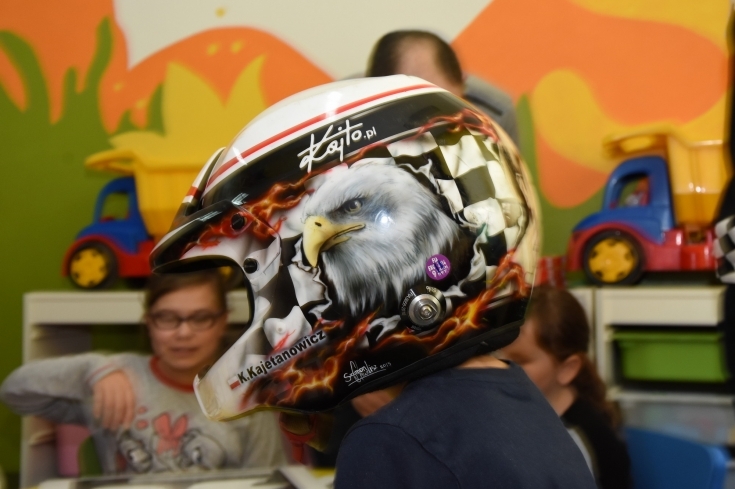 Kask dla Mistrza Europy
